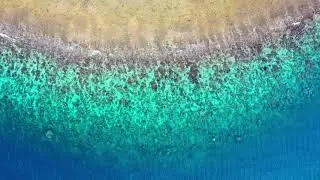 Free 4k videos - no copyright | Aerial Footage Of Sea Waves Rushing To Shore