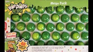 SMASHING THROUGH A HUGE BOX OF Pop Pops Snotz Slime!!! Ewww gross but so much fun!