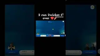 apl(1 over2 run 2 wicket) @globaltenniscricket #viralvideo #cricketr #cricketslover