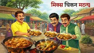 मिक्स चिकन मटन | MIX CHICKEN MUTTON |HINDI KAHANI | Moral Stories |HINDI STORIES