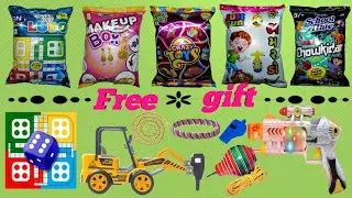 Latest collection of snacks 😋 Review Free gift 🎁 Inside 5.Rs