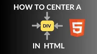 How to center a div in html | #howto #html #html5 #vscode #solution #center #div