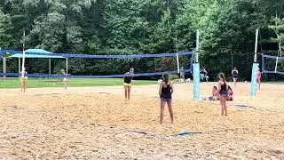 7/20 Semis 2nd set Caitlyn/Caroline Bur Mil