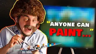 I Tried to Paint Like Bob Ross