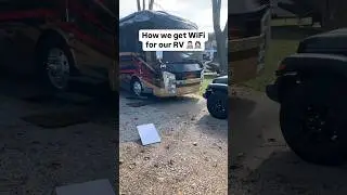 WiFi for our RV 📡 Starlink Roam #rv #rvlife #lifestyle #travel #remotework #rvliving #luxury