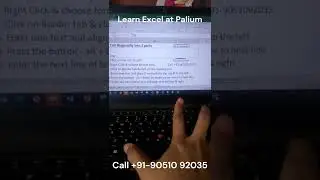 Split a Cell Diagonally in Excel | Learn Excel at Palium Skills