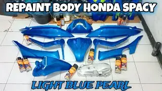 REPAINT BODY WARNA LIGHT BLUE PEARL - DITON PREMIUM