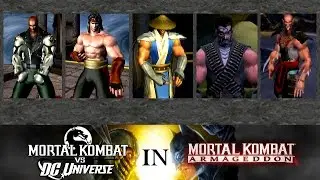 Mortal Kombat: Armageddon (K.A.F) - MK vs DC Universe Characters - Gameplay Part 2