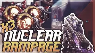 COD BO3: 93 - 2! X3 NUCLEAR MEDALS IN ONE GAME! NUCLEAR RAMPAGE!!