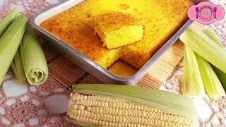 BOLO DE MILHO VERDE TRADICIONAL /sem farinha de trigo