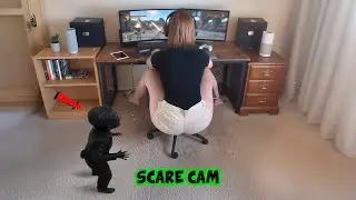 BEST SCARE CAM Priceless Reactions 2026😈#313 | Funny Scare Cam 🤣| Jump Scare 😂| CoCo Scare Cam |