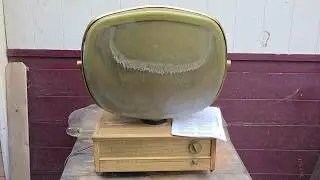 1959 Philco Predicta Holiday TV Restore Bringing Back To Life Again