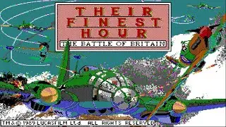Their Finest Hour: The Battle of Britain - Tandy Graphics