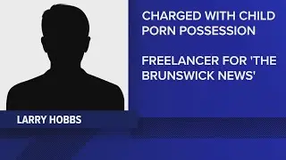 Police say former Brunswick crime and safety reporter posted sexual photo of a minor to social media