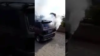 SUZUKI MEHRAN MODIFIED WITH SMOKE KIT