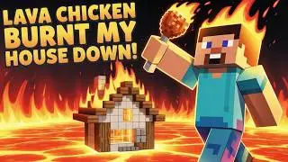 Can Anything Stop This Lava Chicken?! #minecraft