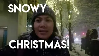 Snowy Christmas Eve | Merry Christmas To Everyone | #Shorts | Roselyn Gabayeron