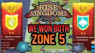 Вода доминирует, а ветер выживает в Зоне 5 | Обзор KvK 4: Верх против Низа | Rise of Kingdoms