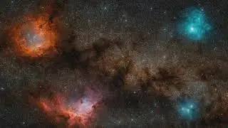 1 Hour Astral Tides 🌌 | Calm Space Ambient Music for Relaxation & Focus