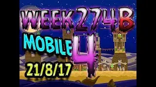 Angry Birds Friends Tournament Level 4 Week 274-B  MOBILE Highscore POWER-UP walkthrough