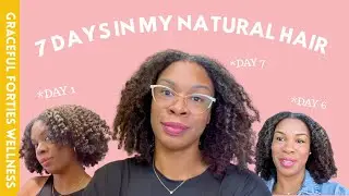 A Week In My Natural Hair: Overnight Curl Routine/ Chunky Braidout (7 Day Style Cycle)