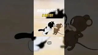 briga de gato e rato!!#cartoon #shortvideos #foryou #viral #desenho #desenho #foryou #cenas