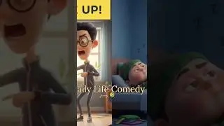 daily Life Comedy 3d cartoon animation Short story hindi