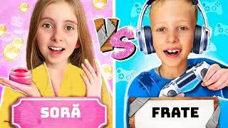 🤣 Frate vs Sora 😎 24 de ORE ⏰ Challenge Melimi