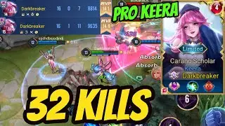 KEERA 32 KILLS THE BEST JUNGLER FOR SOLOQ RANKED | AoV | 傳說對決 | RoV | Liên Quân Mobile