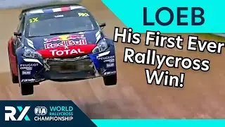 S&eacute;bastien Loeb's First Rallycross Win : World RX of Latvia RX 2016