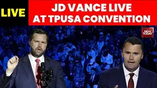 JD Vance LIVE at TPUSA Convention | Senator Addresses Turning Point USA Summit | India Today LIVE