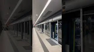 Montreal REM | Train Departing from Gare Centrale