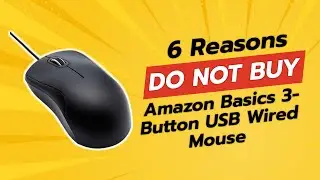 DON'T BUY Amazon Basics 3-Button USB Wired Mouse Until You SEE THIS! 😱💻