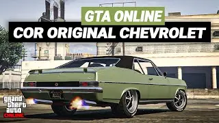 COR DE COMANDO CHEVROLET | Tunando o DECLASSE VAMOS | CARRO REMOVIDO