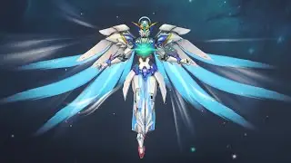 Mercy's Ascending Flight Highlight Intro With 47 Skins | Overwatch x Gundam Wing