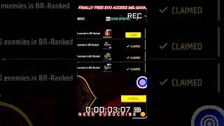 FINALLY FREE EVO ACCESS MIL GAYA 😱 #FINALLYFREEEVOACCESSMILGAYA #freefire #evo #evoaccess #freeevo