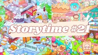 [Storytime] DIY Cute 3D Sticker House Storytime #21 | Extra Long Relaxing Playtime | Asmrestick ✨🐾📖