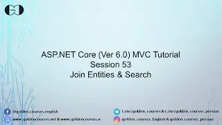 Join Entities in EF Core & Search in EF Core - Session 53