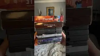 dvd haul📀🧺☕️🧸 #vlog #halloween #videodiary #movies #Bedroom #DVDs #PhysicalMedia #Vintage #Thrift