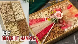 Dryfruit Tray for Wedding & Engagement | Easy Trosseau Hamper Packing 