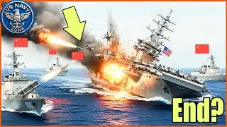 15 китайских гиперзвуковых ракет пытались потопить авианосец ВМС США &ndash; большая ошибка.
