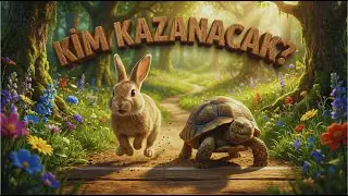 Tavşan ile Kaplumbağa 🐢🐰 | Klasik Çocuk Masalı | Sabır ve Azmin Önemi