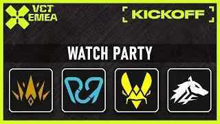 BBL vs PCFIC | Vitality vs ULF - VCT EMEA Watch Party