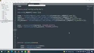 how to create signup validation  form in php part 02
