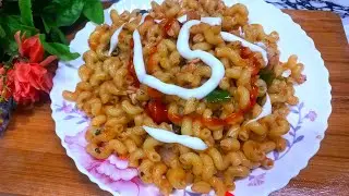 Vegetables Macaroni Recipe | Easy 10-Minute Comfort Food | Family Favorite Pasta Dish