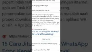 WHATSAPP ERROR!!!! #shorts #shortsup #whatsapperror