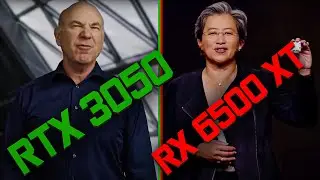 RTX 3050 и RX 6500 XT. Короли бюджетного гейминга на CES 2022.