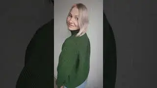Совместник по рукаву реглан на однофонтурной вязальной машине