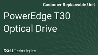 Dell PowerEdge T30: Install Optical Drive