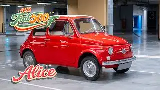 From Bare Metal to Showroom Beauty: 1968 Fiat 500F Complete Restoration